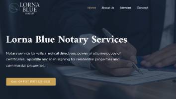 Lorna Blue Notary Services